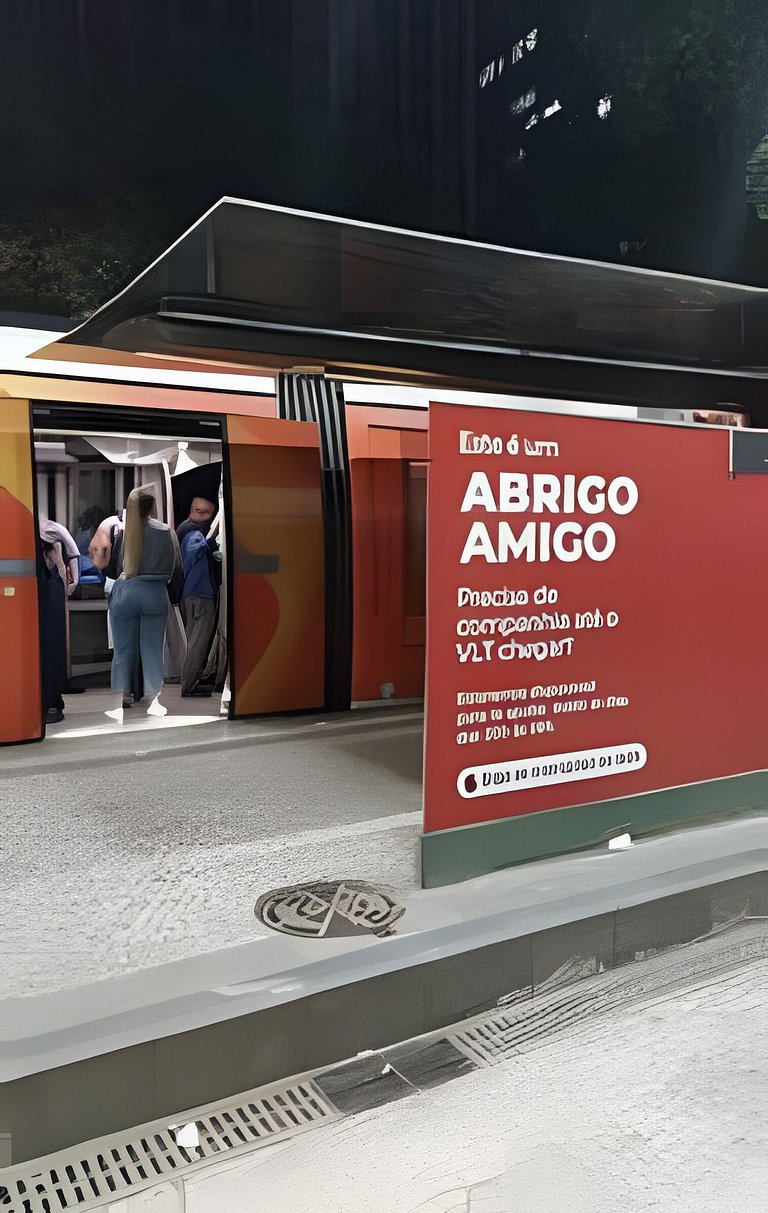 Studio Premium no Centro em frente ao Metrô e VLT