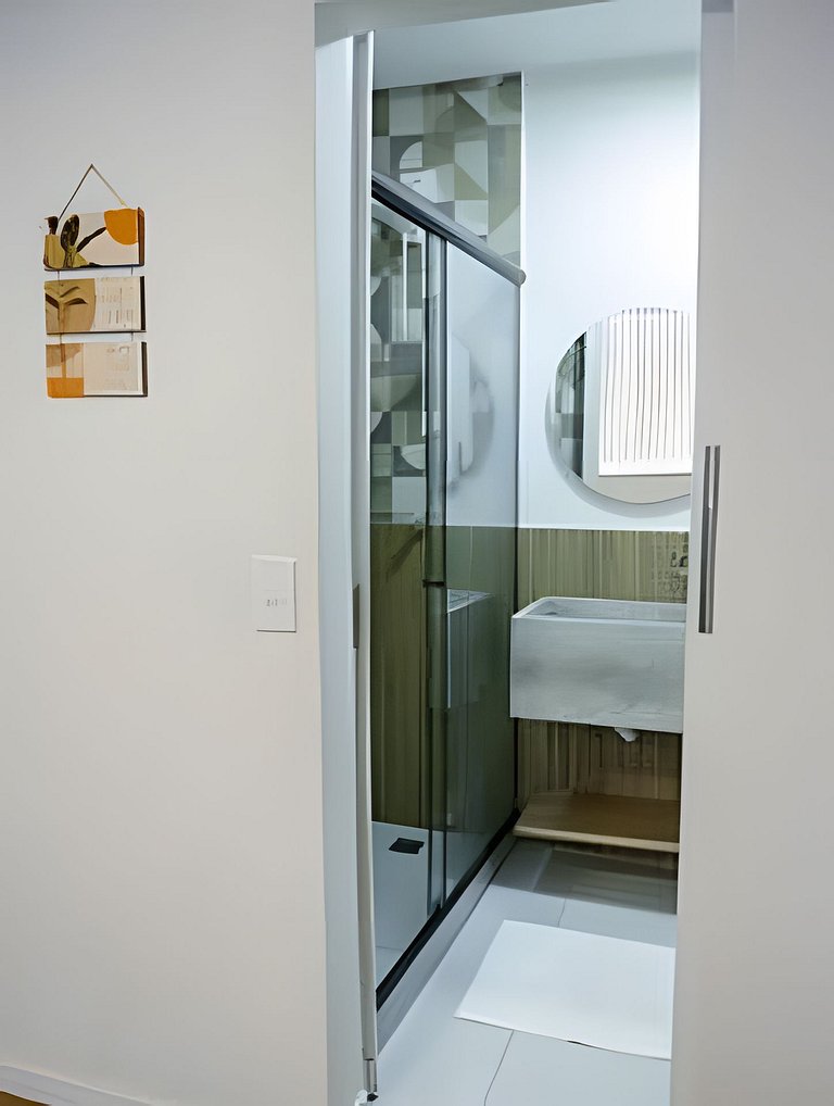 Studio Premium no Centro em frente ao Metrô e VLT