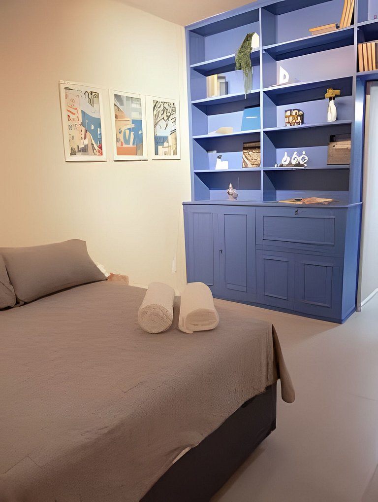 Studio reformado e elegante no Centro do Rio