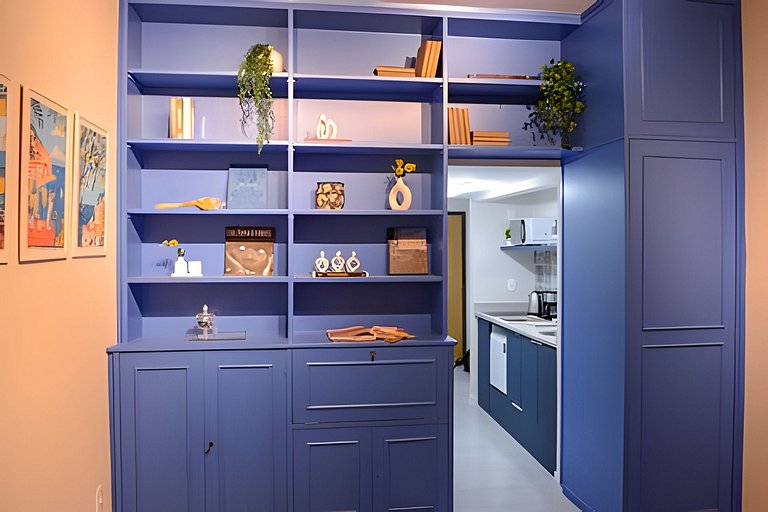 Studio reformado e elegante no Centro do Rio