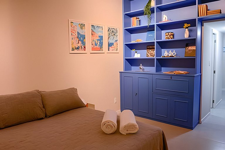 Studio reformado e elegante no Centro do Rio