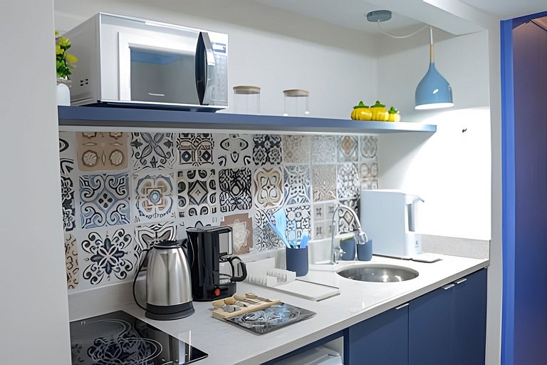 Studio reformado e elegante no Centro do Rio