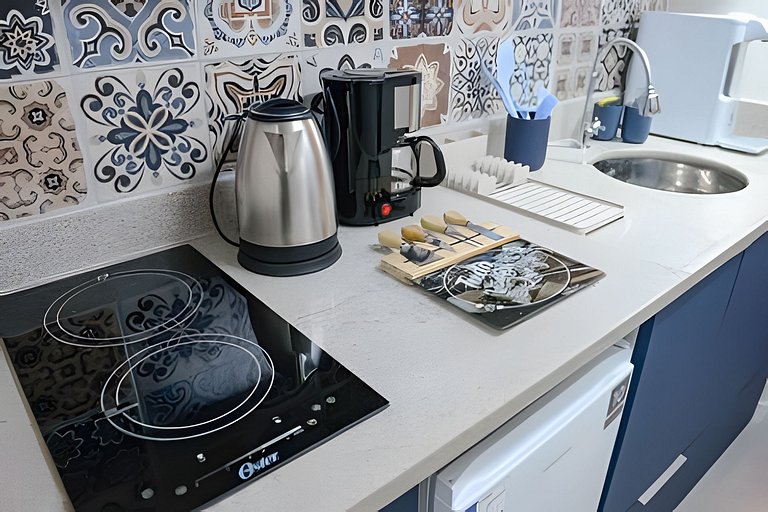 Studio reformado e elegante no Centro do Rio