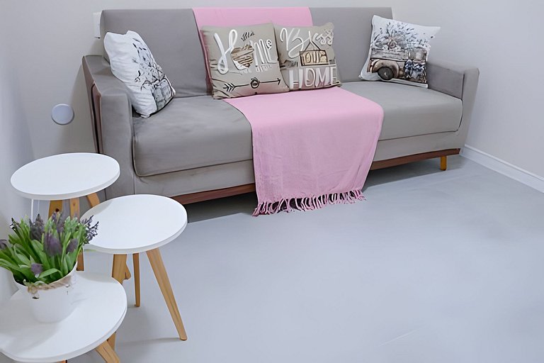 Studio charmoso para até 4 pessoas Centro + Metrô