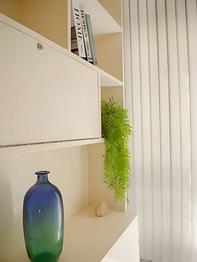 Confortável 2 quartos com vaga de garagem em Copa