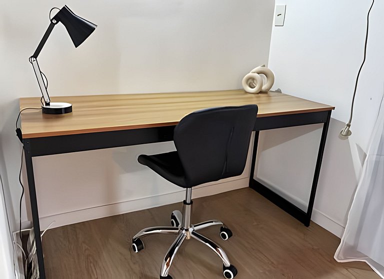 Cobertura charmosa com vista para o Cristo