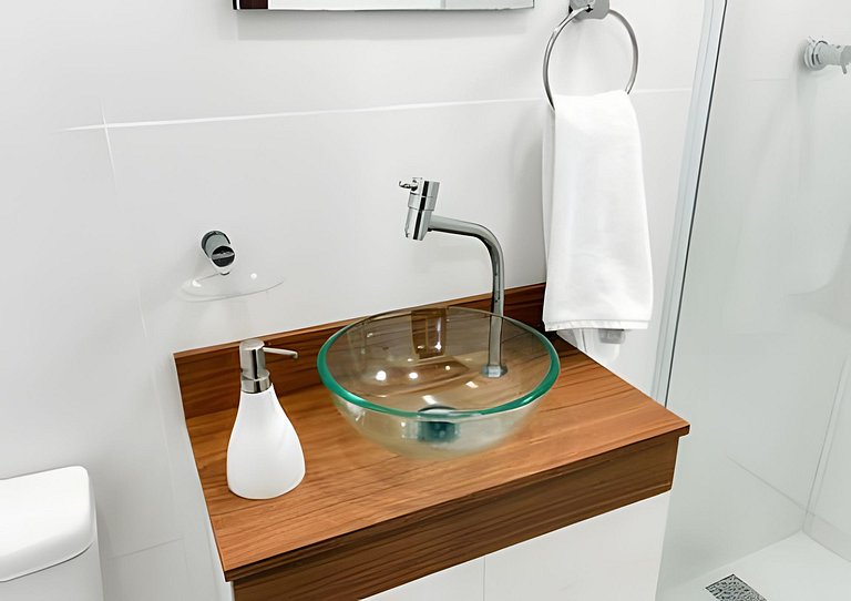 Cobertura charmosa com vista para o Cristo