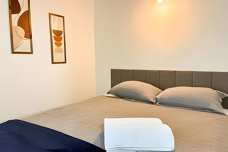 Cobertura charmosa com vista para o Cristo