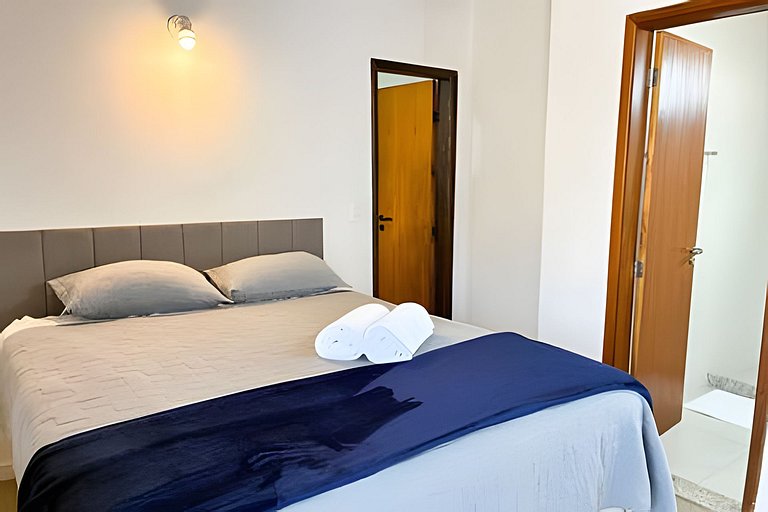 Cobertura charmosa com vista para o Cristo