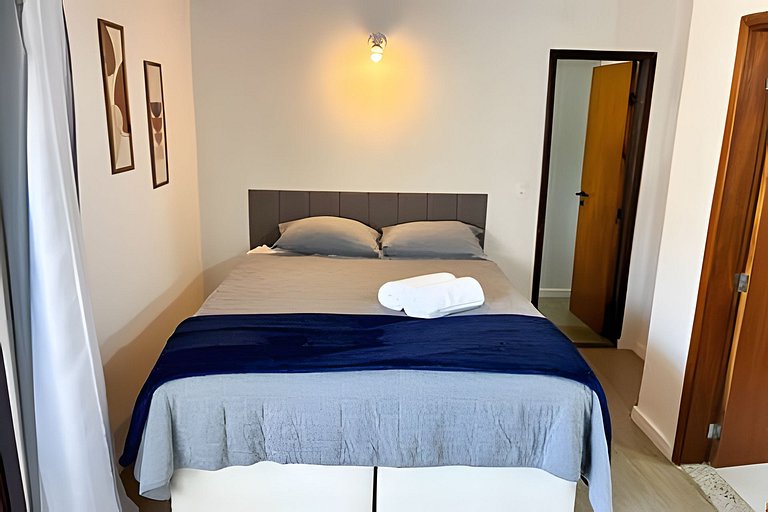 Cobertura charmosa com vista para o Cristo