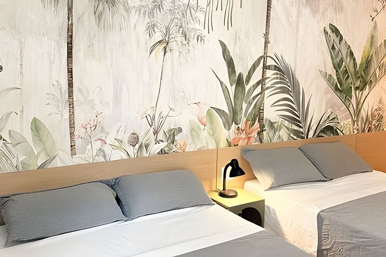 Studio de Alto Padrão no Centro | 2 Camas Casal