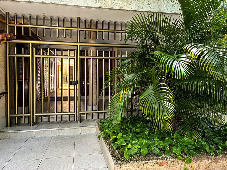 Vista deslumbrante para o Cristo em cobertura aconchegante