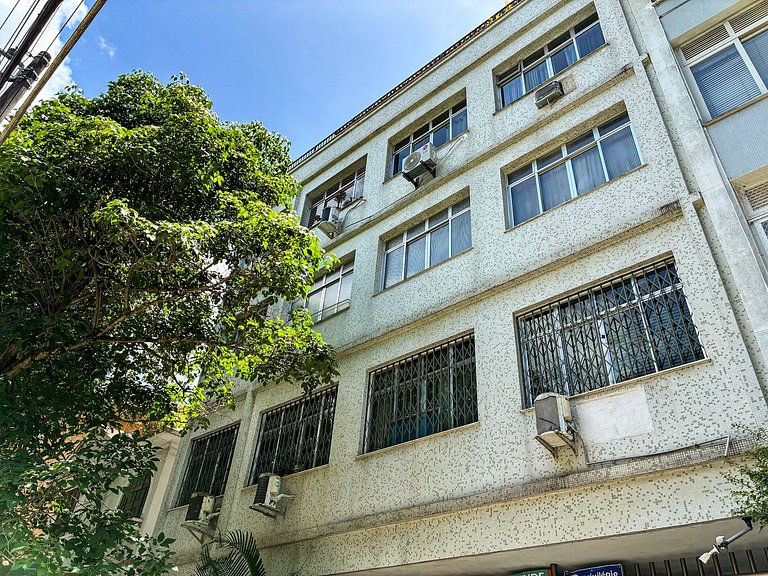 Vista deslumbrante para o Cristo em cobertura aconchegante